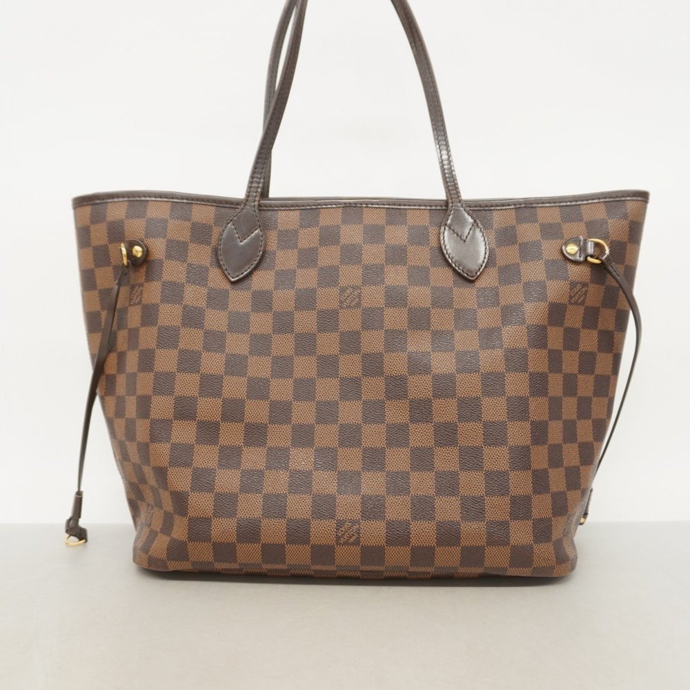 Louis Vuitton Damier Neverfull MM Tote Bag N41358 Ebene Women's - Picture 14 of 14
